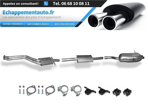 échappement kit bmw - 3, e46