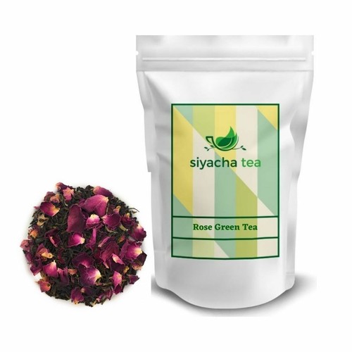 Thé vert rose boisson saine