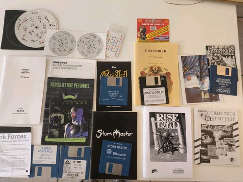Atari amiga lot - st, /