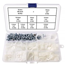 90 Pièces 8 Tailles R/U-Type