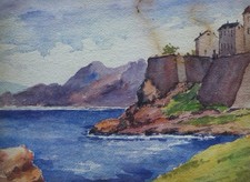 Robert Laloue (1884-1929) (451) - aquarelle - Corse