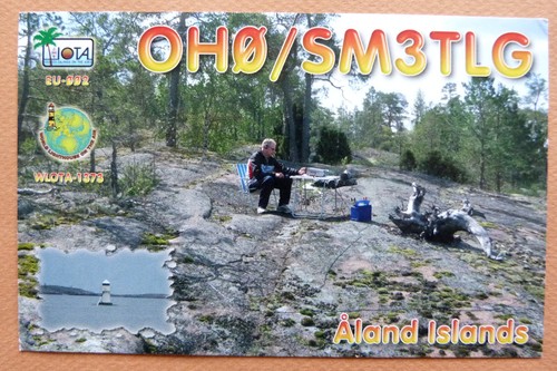 Carte postale radio amateur - radio,