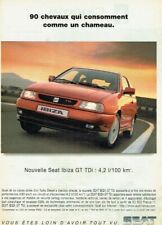 Publicité Advertising 920 1997  Seat  Ibiza GT Tdi
