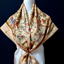 RARE VINTAGE HERMES Silk Scarf