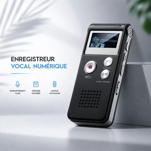 Enregistreur vocal numérique - enregistreur,