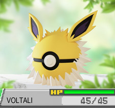 Pokeball Pokemon Jolteon / Voltali _ 3D Printing