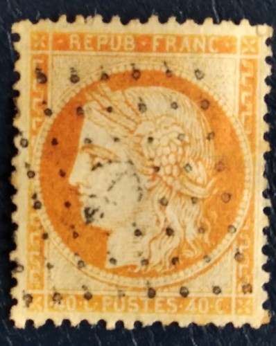 Timbres français yt38 40c - timbres, français: