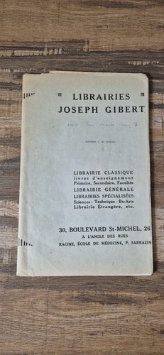 Livre librairies joseph - livre,