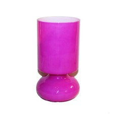 Lampe Ikea LYKTA rose/violet  25 cm vintage