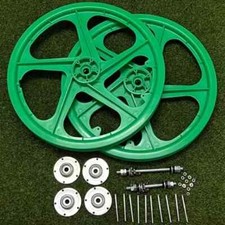 Jeu de moyeux de roue BMX