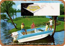 METAL SIGN - 1960 Glastron