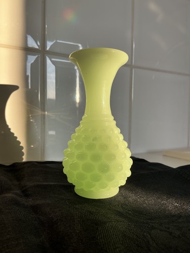Vase opaline verte ananas - opaline,