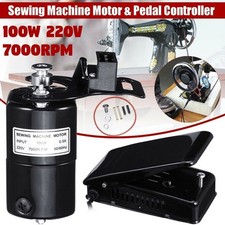 220V 100W Domestique Ménage Machine à Coudre Moteur Avec Pédale Régulateur