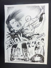 GIOLITTI (Elvifrance) Amours interdites planche originale 32-81 (E2-098)