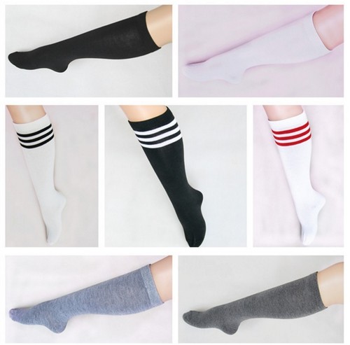 Chaussettes hautes femme - hautes,