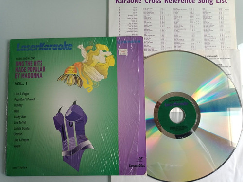 Madonna laserdisc karaoke usa - madonna,