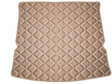 Cuir artificiel Tapis de coffre BEIGE FONCÉ pour Ford SMAX II 7per 2015-…