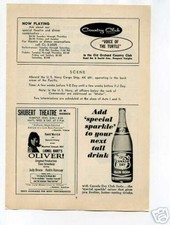 Canada Dry Club Soda 1950's Original Vintage Ad