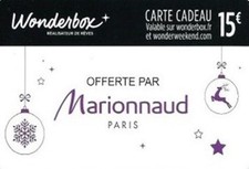Carte cadeau - Wonderbox /