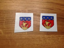 Transfert blason "Ville de Paris " pour camion Pompiers JRD Simca & 2CV