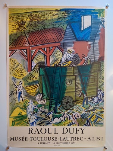 Raoul dufy affiche - raoul, exposition