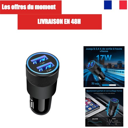 Chargeur allume cigare usb - cigare,