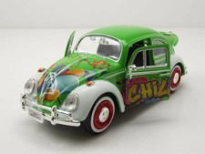 VW Coccinelle Verte Blanche