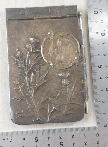 Ancien carnet bal décor - carnet, de
