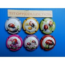 la série de 6 capsules  de