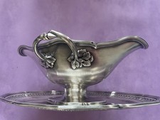 Saucière en argent massif