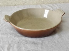 Ancien Plat en céramique rond