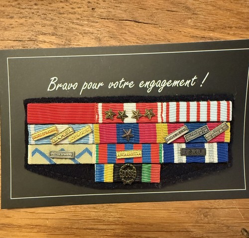 Barrette dixmude médailles - dixmude,