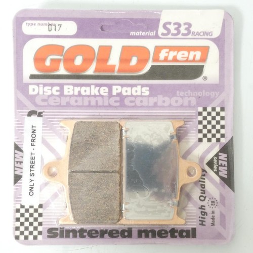 Plaquette frein gold - plaquette, de