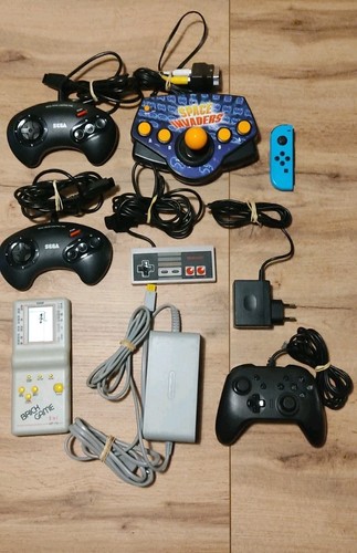 Lot manettes sega nintendo - lot,