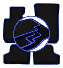 Tapis de sol en Velours noir