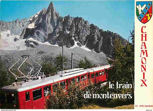 Carte postale trains - carte,