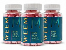 3 PACK-WEEM Hair Skin and