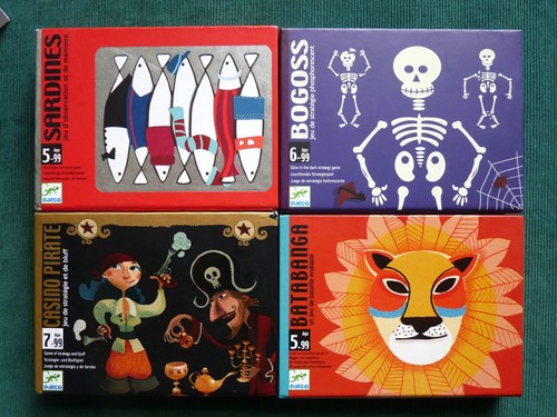 Jeu lot cinq jeux djeco - de,