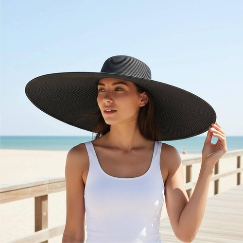 Chapeau plage pliable - plage,