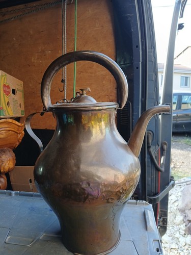 Grande cruche cuivre - grande,