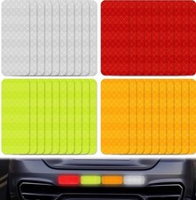 Bandes Réfléchissante 40 Pieces Autocollante Réflecteur Velo Voiture Casque Moto