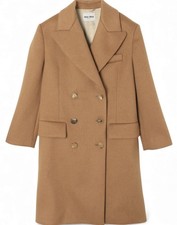 Miu Miu Manteau en poil de