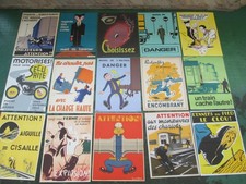 22 affiches SNCF années 60/80