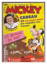 JOURNAL DE MICKEY 2521 BE+ AVEC POSTER MEDAILLES D'OR FRANCAIS  J.O