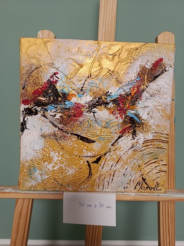Tableau peinture acrylique sur - tableau,