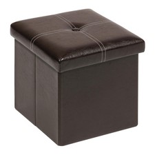 Boîte 30x30 Tabouret Pliant Pouf Enfant Chevet de Lit Limite de Poids 150kg C...