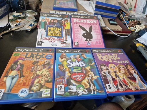 Lot jeux ps2 aventures - de,