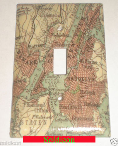 Old new york - new, map