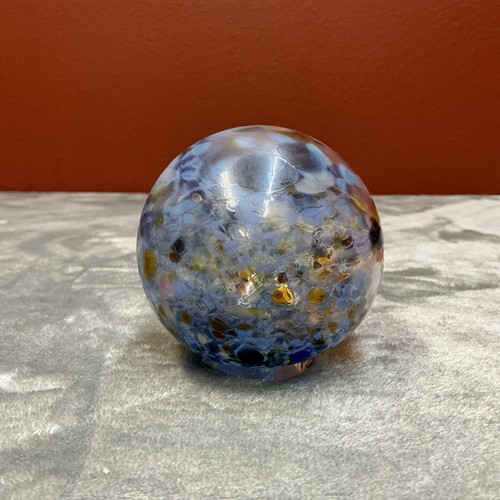 Hand blown glass ball - glass,