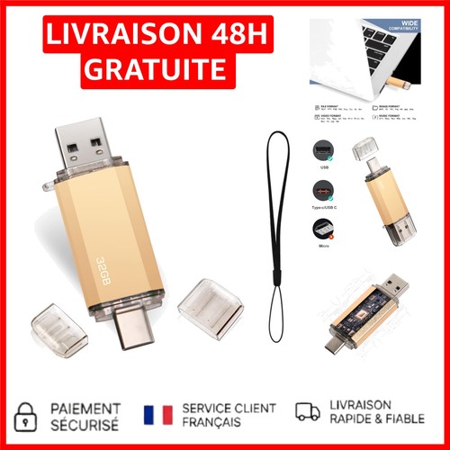 Clé usb plug and play - clé, go